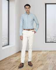 Chino Pants, Cotton, Wool, Casual, Made to Measure
