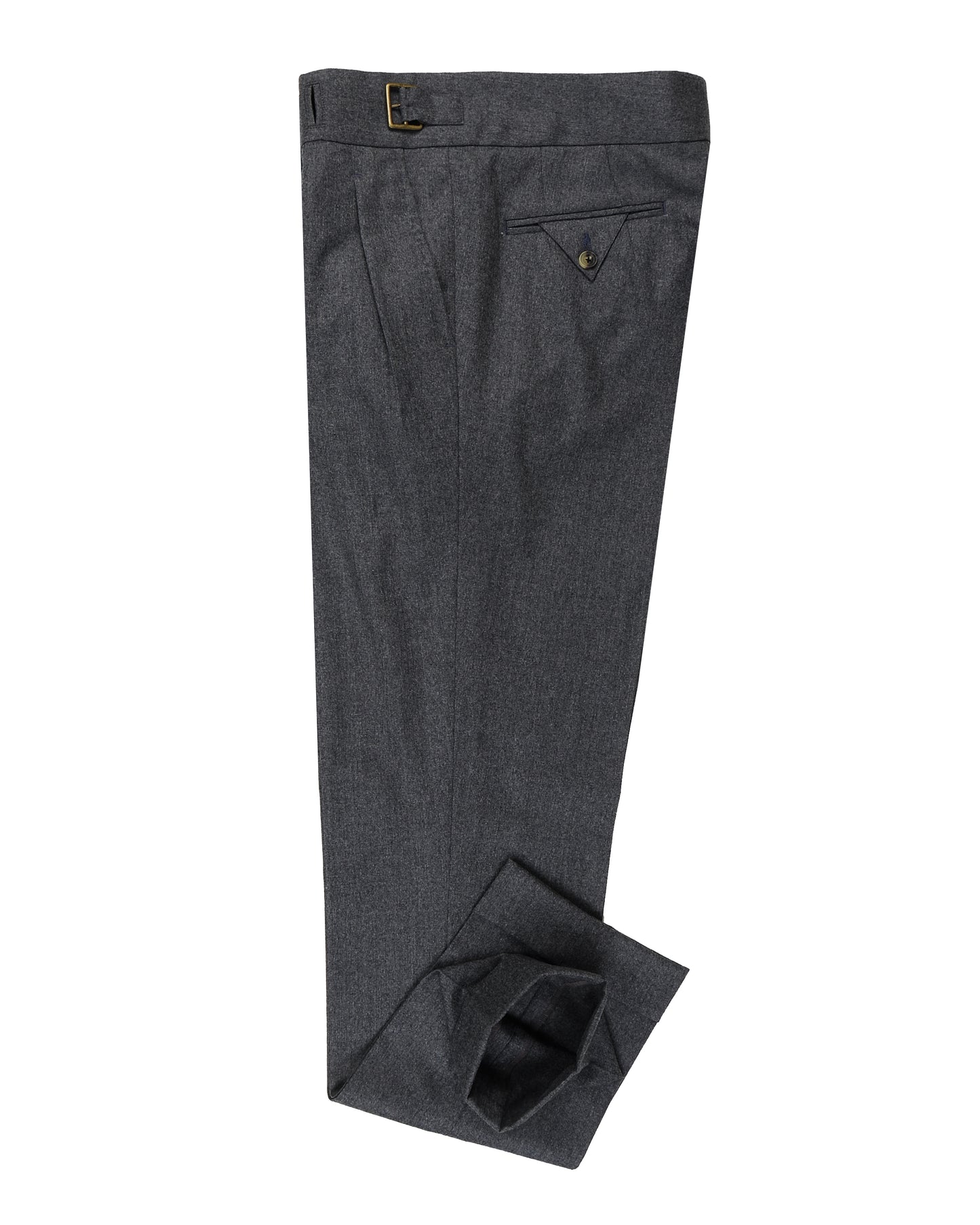 Gurkha Pant in Vitale Barberis Canonico - Flannels Grey