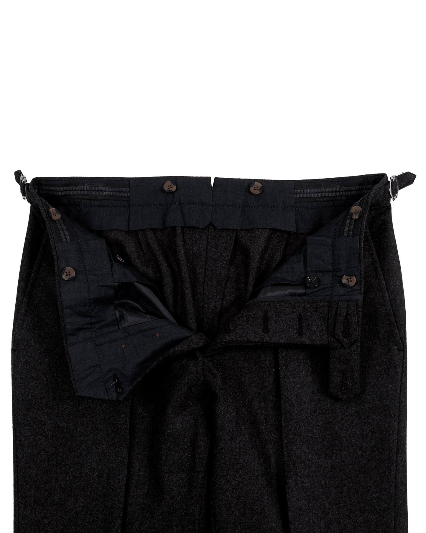 VBC 100% Wool: Dark Brown Flannel