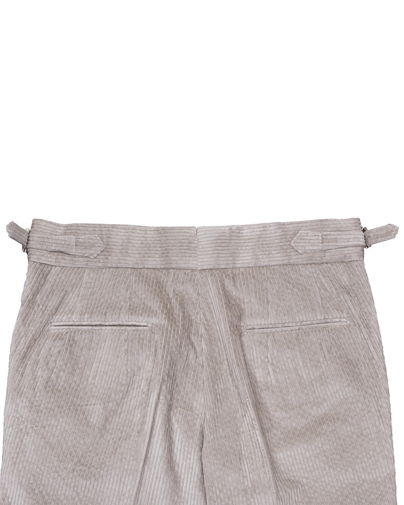 Modrone Corduroy Seersucker Beige - 8 Wale