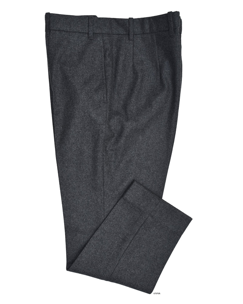 EThomas Shadow Grey Woolen Flannel