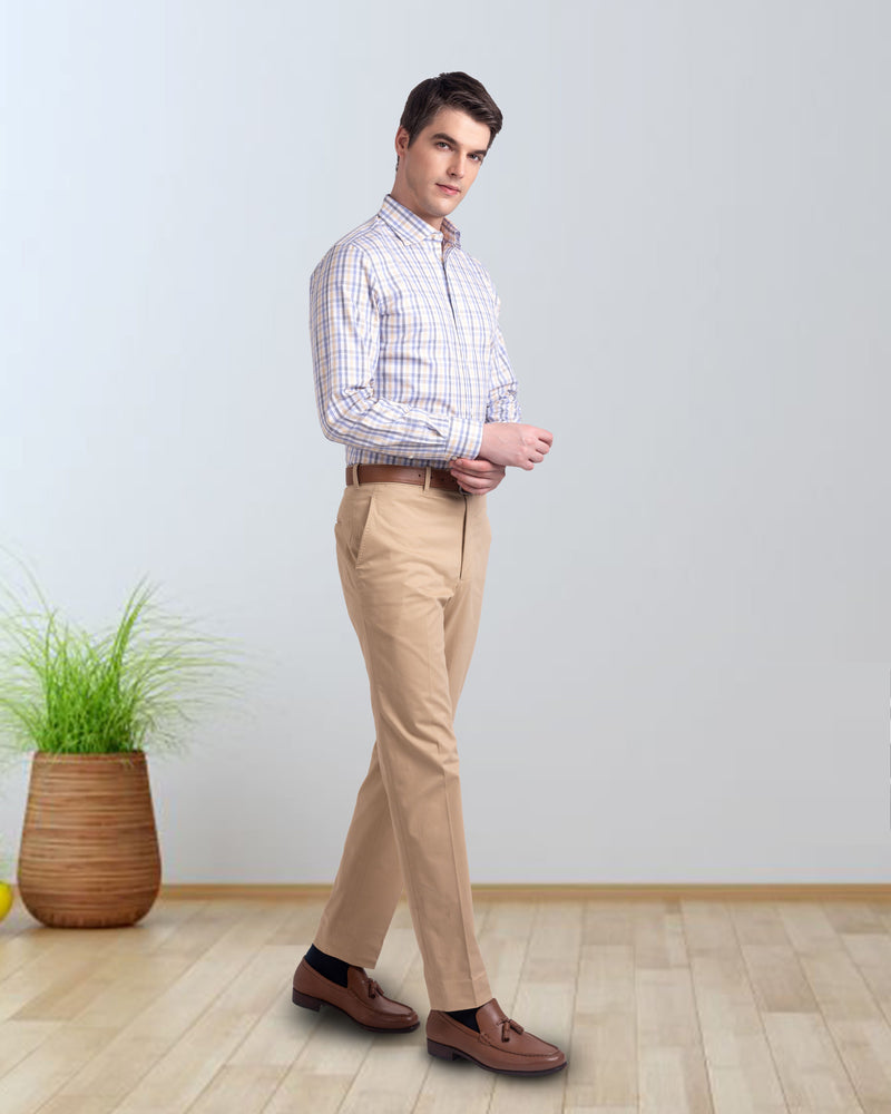 Country Blue Yellow Tatersall Shirt