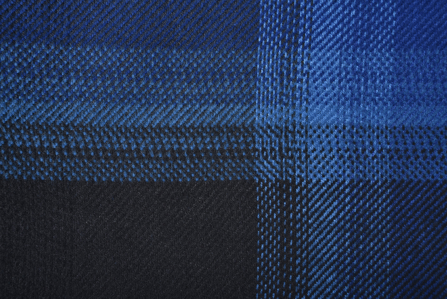 Black Blue Bold Checks