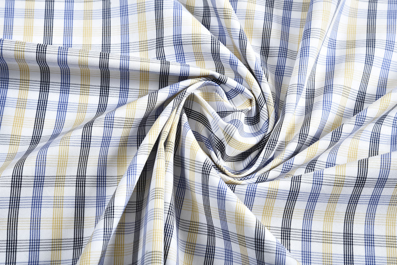 Country Blue Yellow Tatersall Shirt