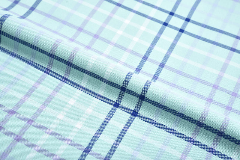 Mint Green Check Shirt