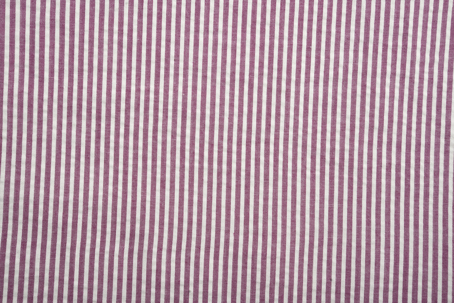Red Violet  Candy Stripes Seersucker