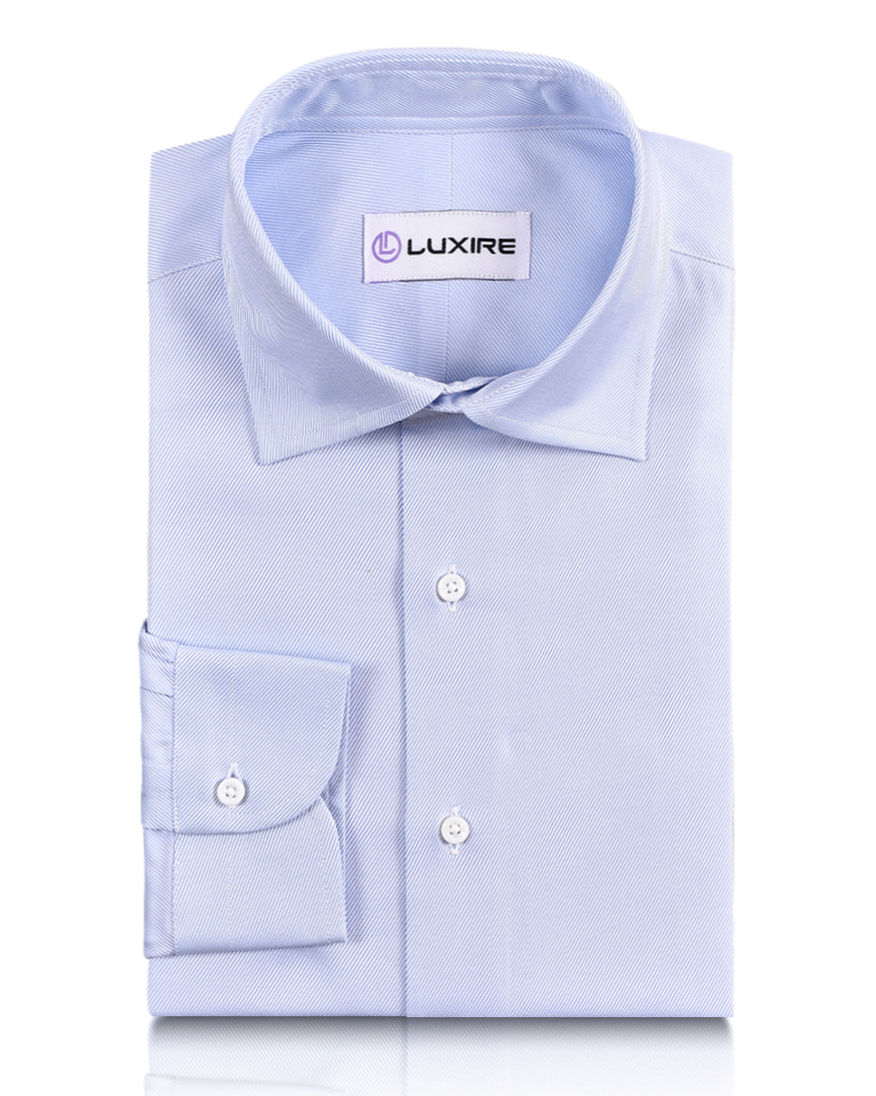 Brembana Hampton Twill Sky Blue Shirt