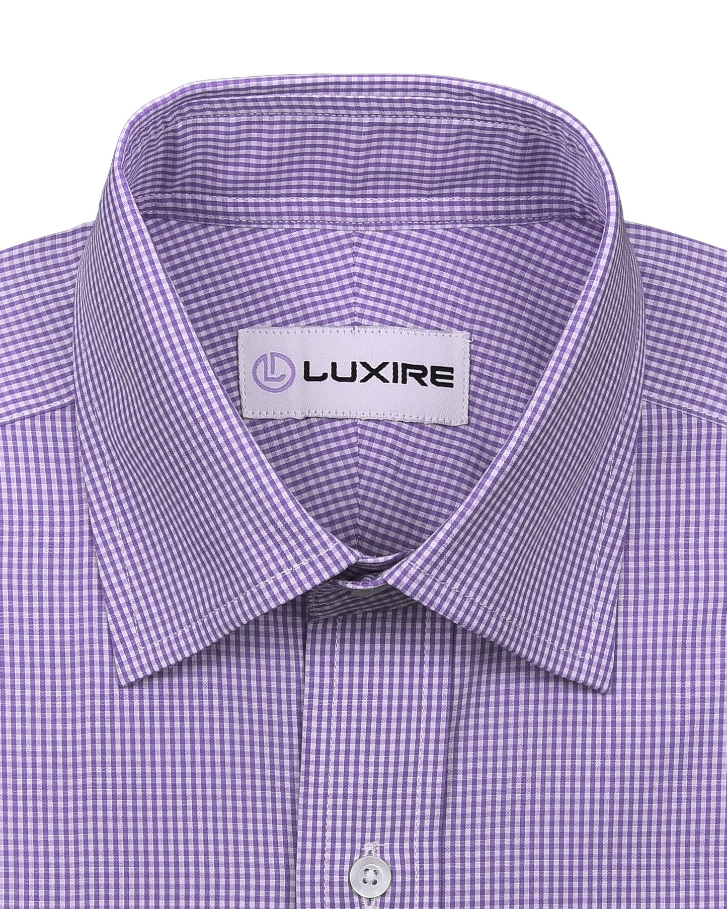 Mauve Micro Gingham