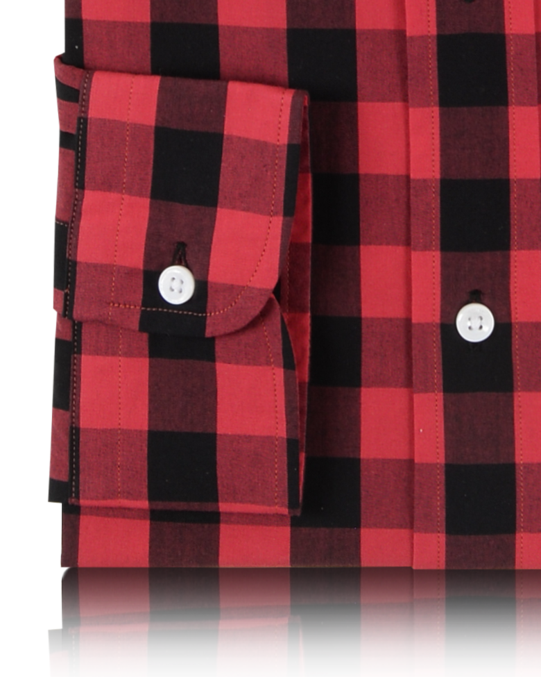 Turkey Red Buffalo Checks Shirt