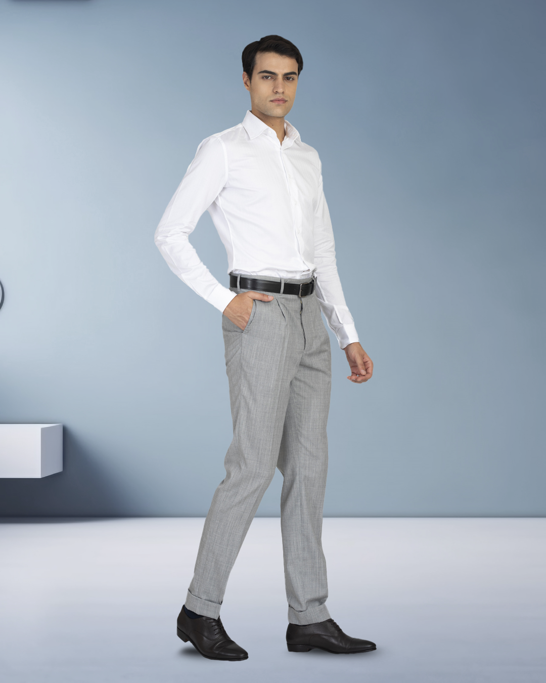 Washable Wool Grey Pant – Luxire Custom Clothing