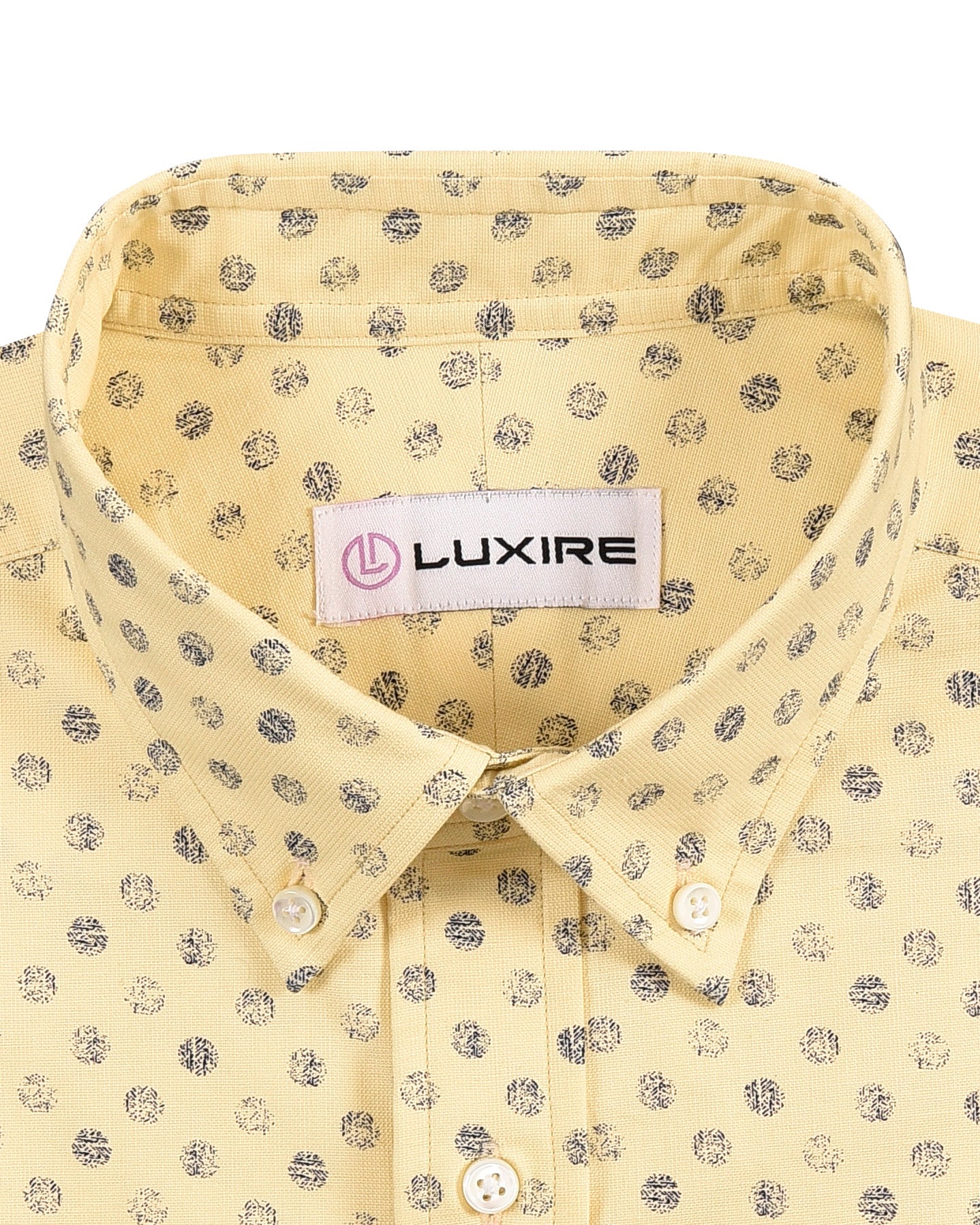 Monti Baby Yellow Block Print