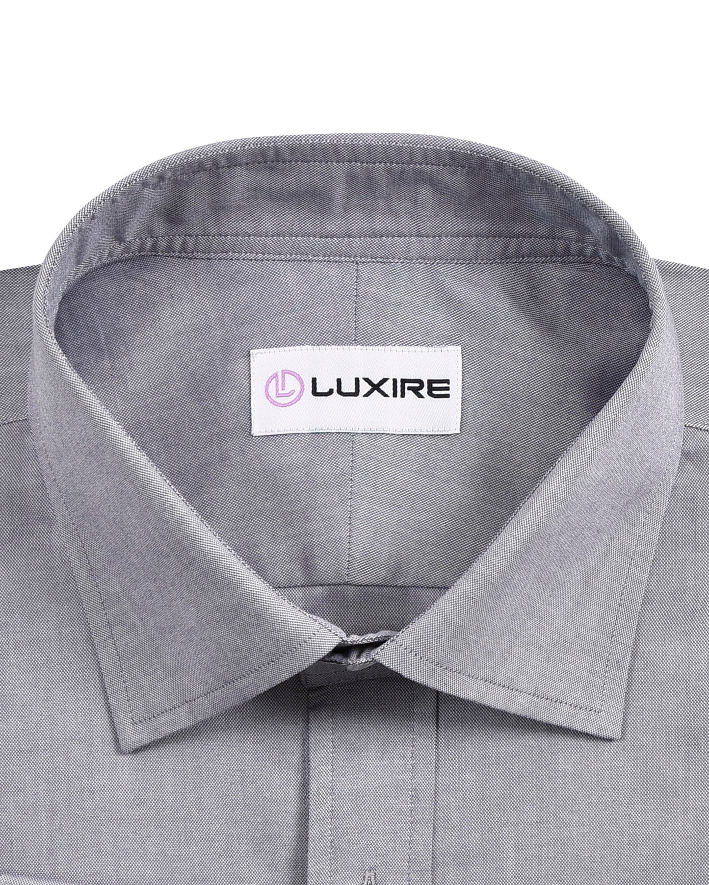 Slate Grey Oxford Dress Shirt