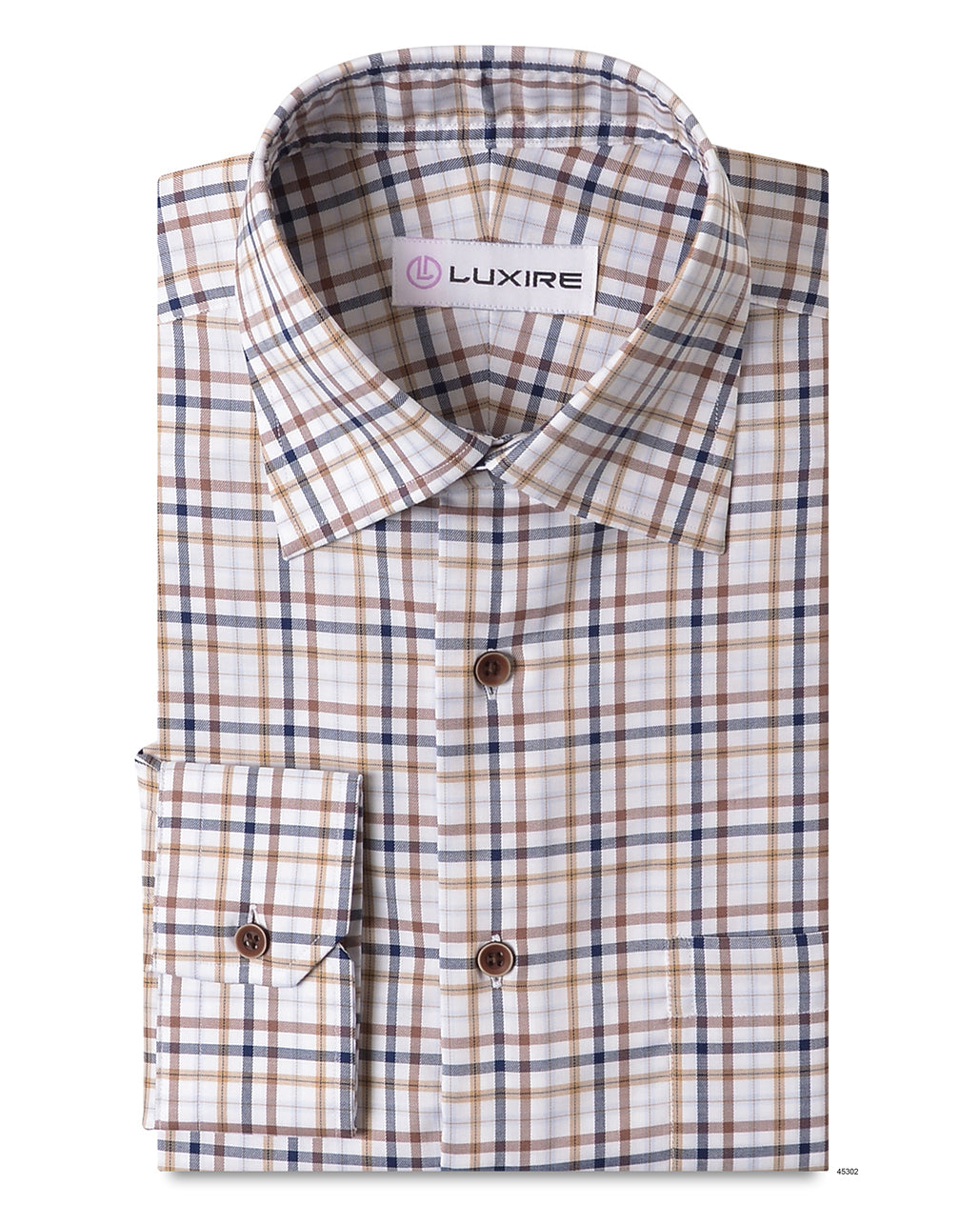 Ecru Twill Shirt – Luxire Custom Clothing