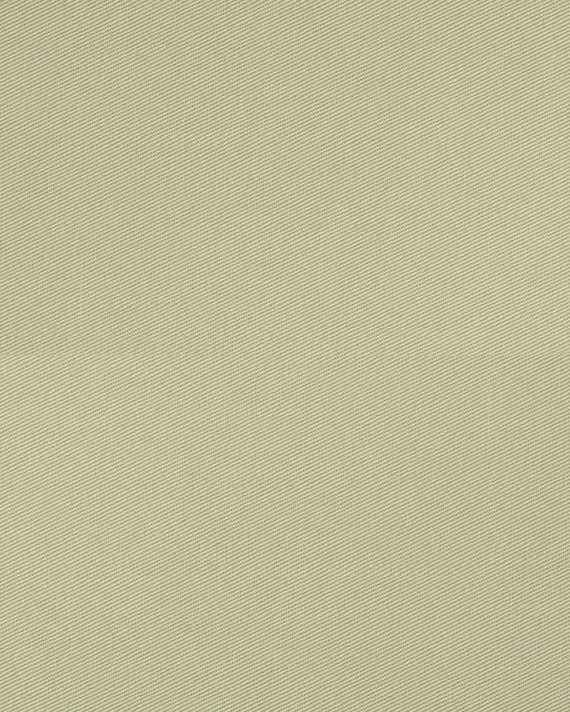 Close up view of custom Genoa Chino pants for men by Luxire in pale lime