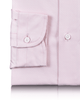 Cuff of the custom oxford shirt for men by Luxire in baby pink royal