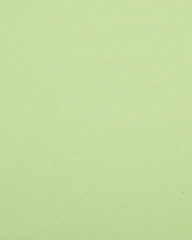 Close up of the custom oxford shirt for men by Luxire in light green pinpoint