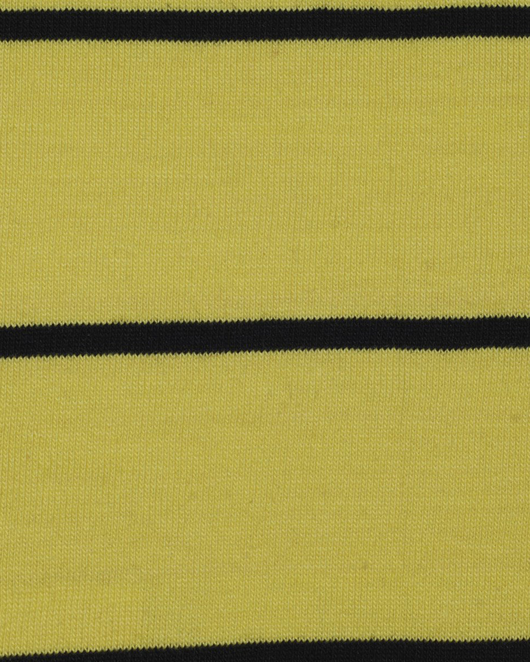 Close up of the custom oxford polo shirt for men by Luxire in yellow with black stripes