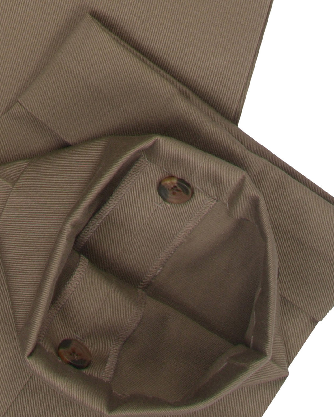 Drab Brown Twill Chino