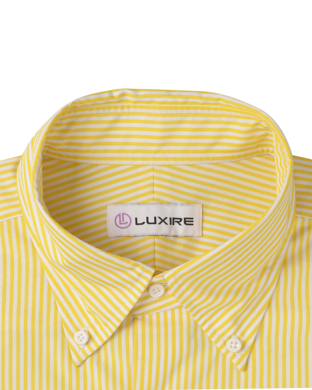 Cyber Pencil Yellow Stripes on White