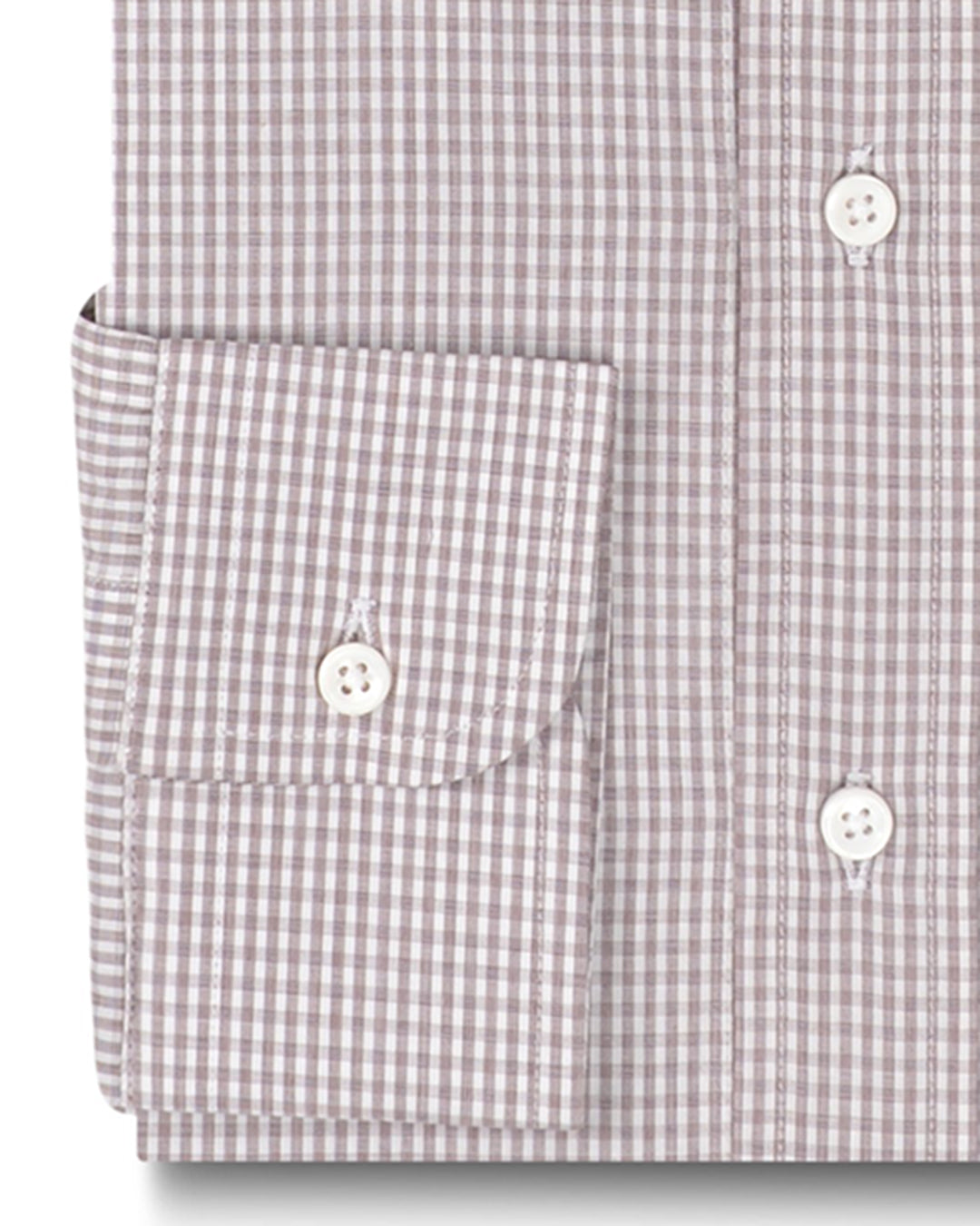 Summer Brown Micro Gingham