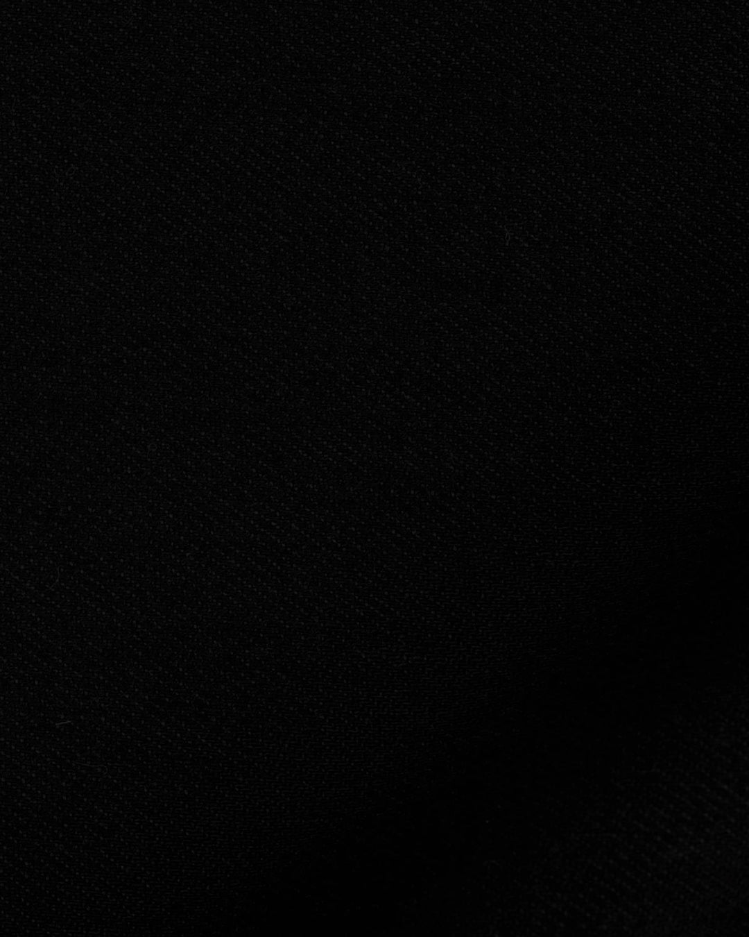 Sondrio Cotton: Black Heavy Denim Twill