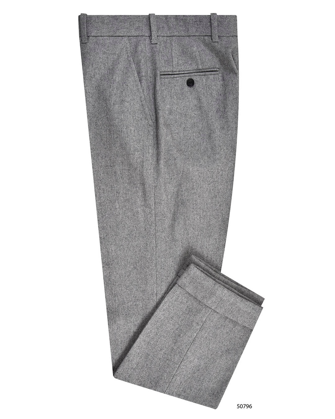Grey Wool Dress Pant