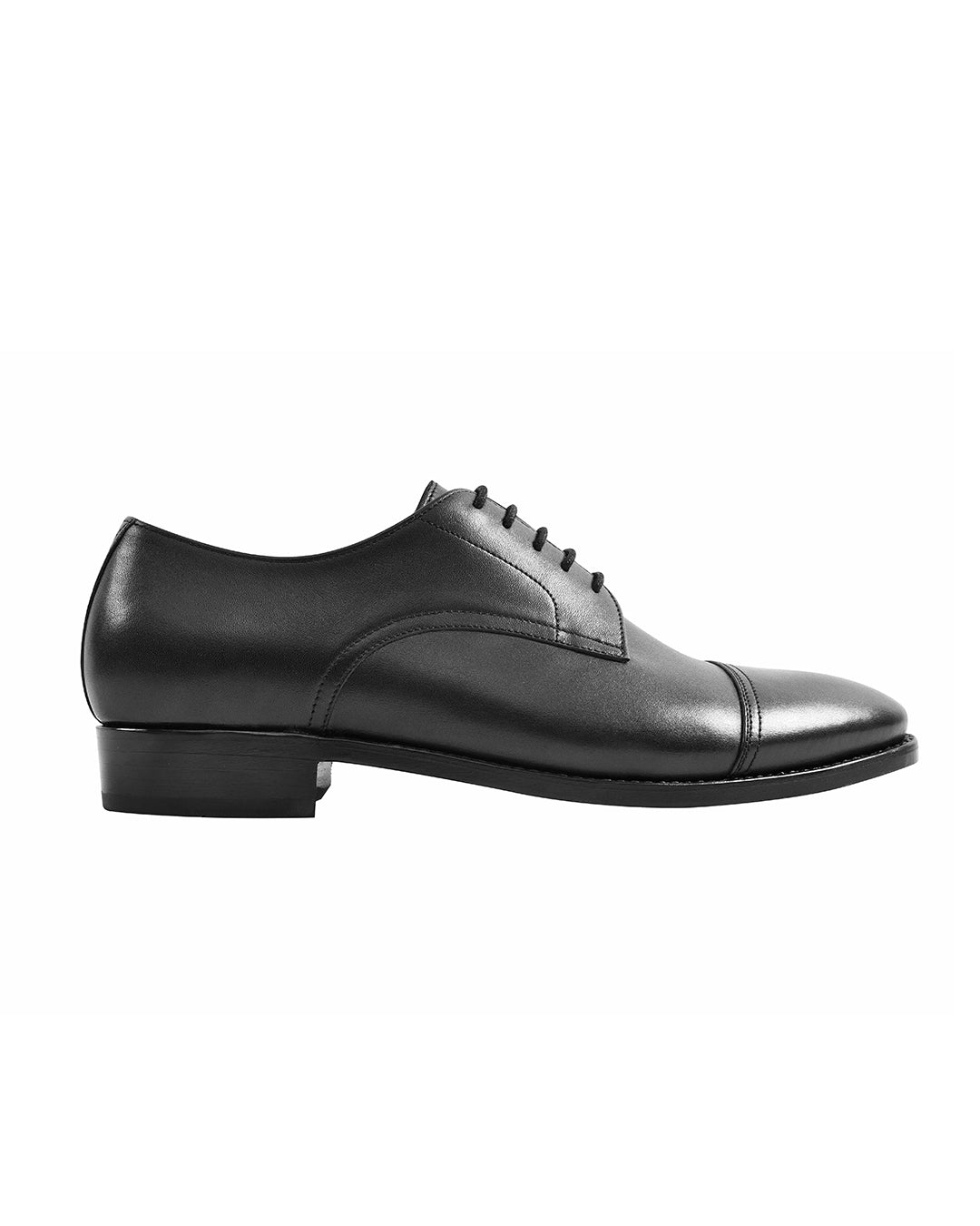 Captoe Derby Black