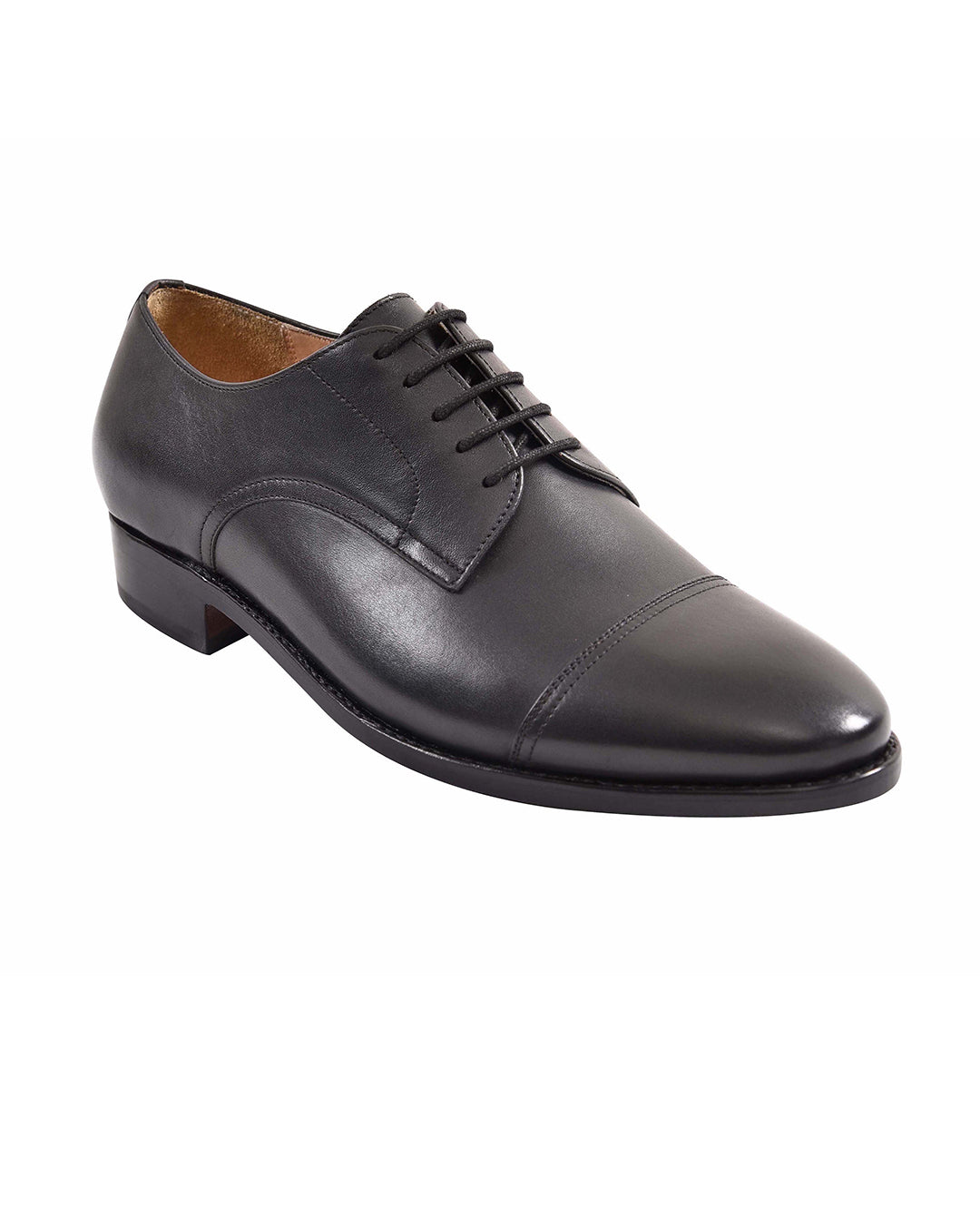 Captoe Derby Black