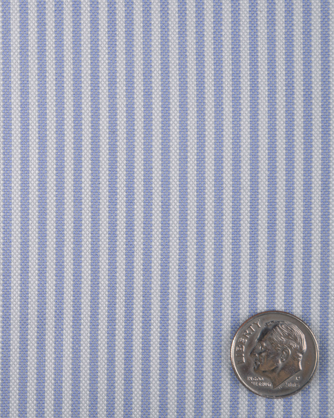 Alumo Oxford: Blue University Stripes