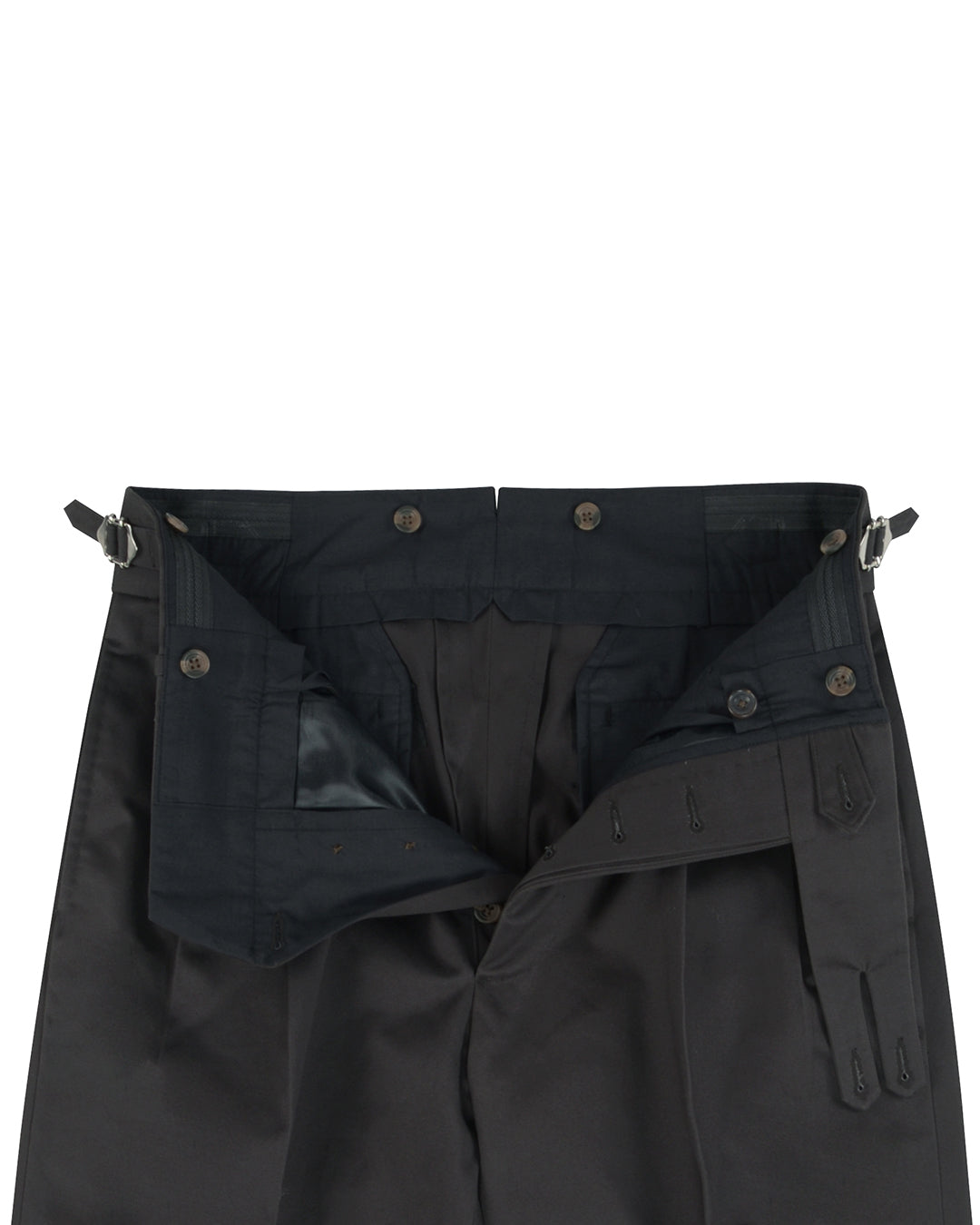 After Dark Grey Cotton Twill