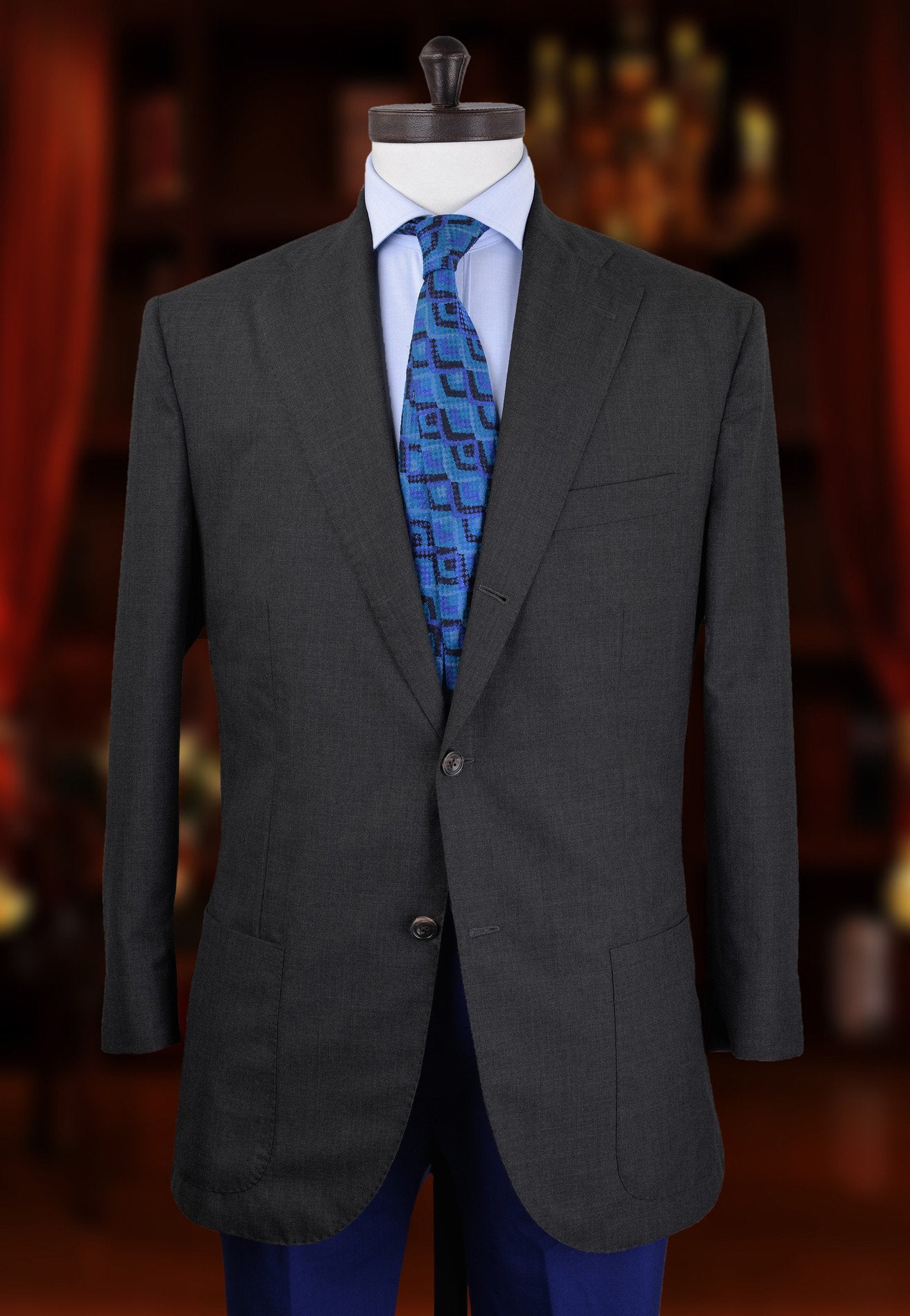 Dugdale Fine Worsted - Grey Plain (526670823479)