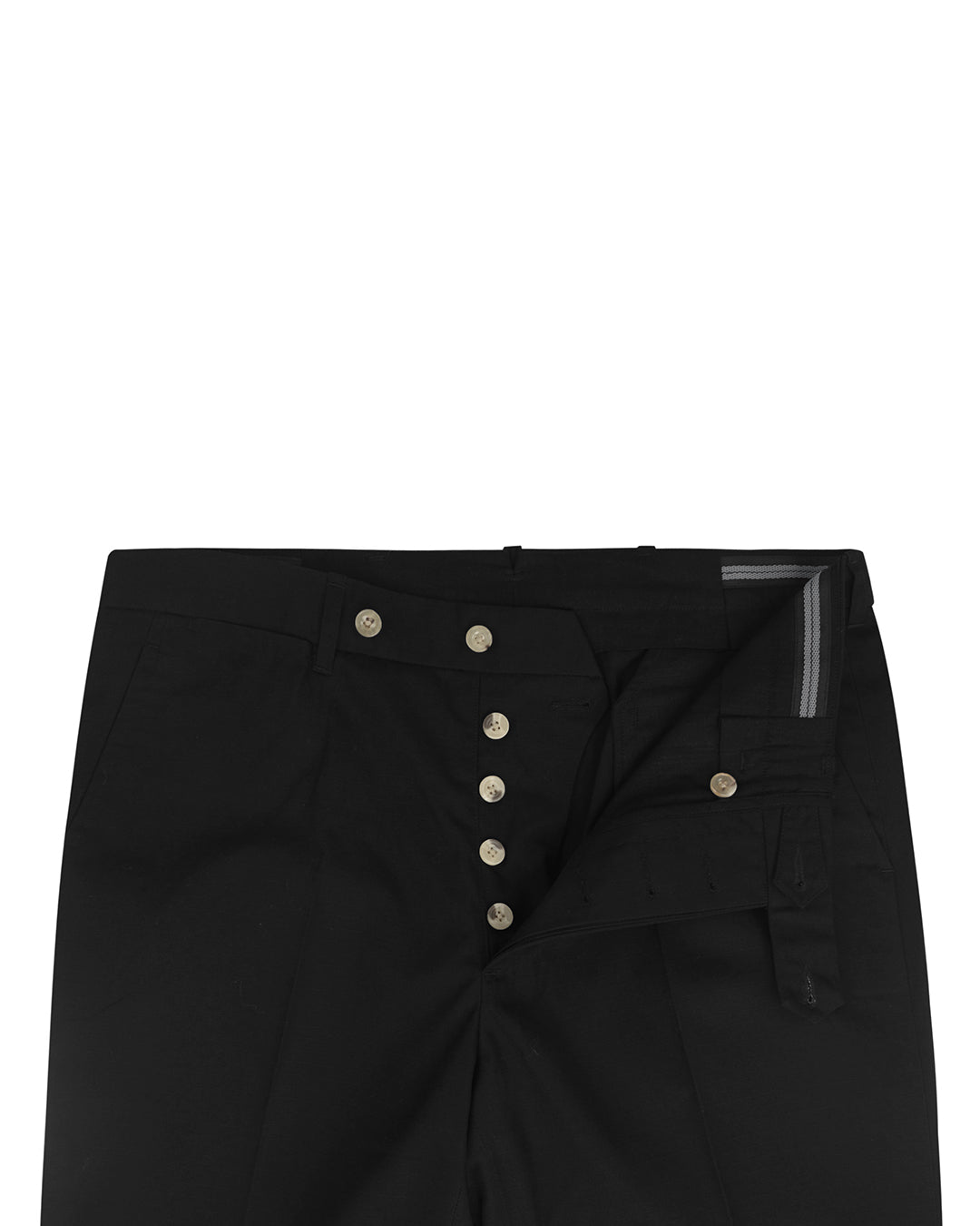 Black Ripstop Chino