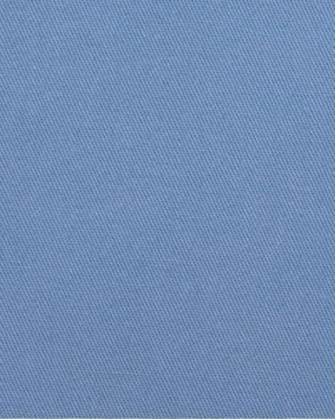 Blue Business Shirt: Soft, Weighty and Wrinkle Free