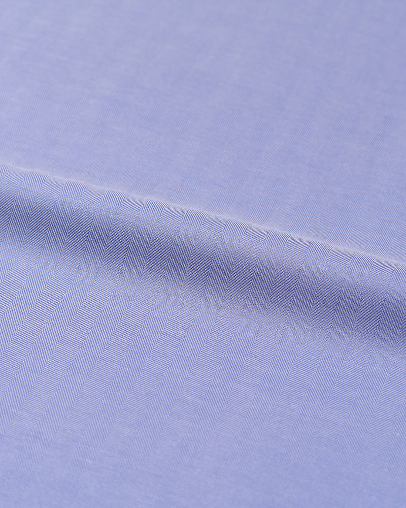Sapphire Blue Herringbone