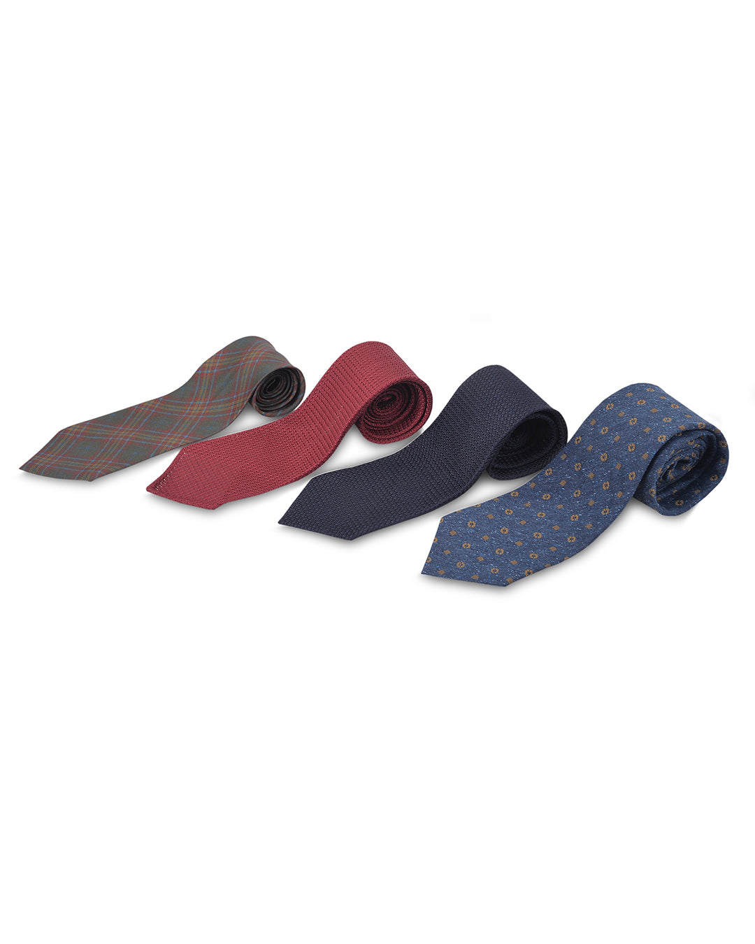 Grenadine Garza Grossa Maroon Tie