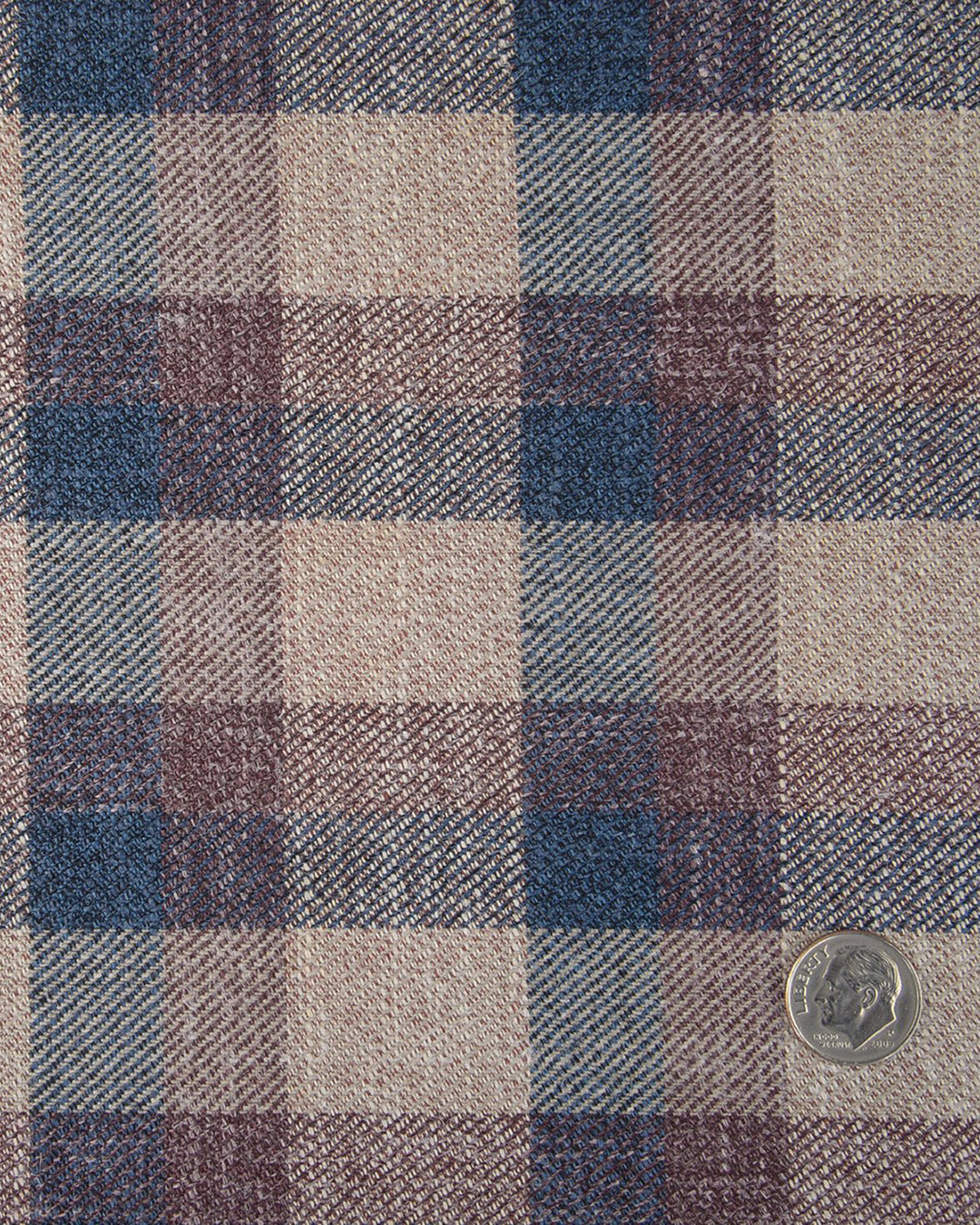 EThomas Light Peach Blue Voilet Checks Jacket