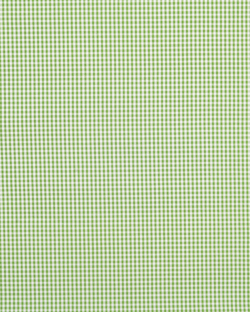 Green Small Gingham Seersucker Shirt