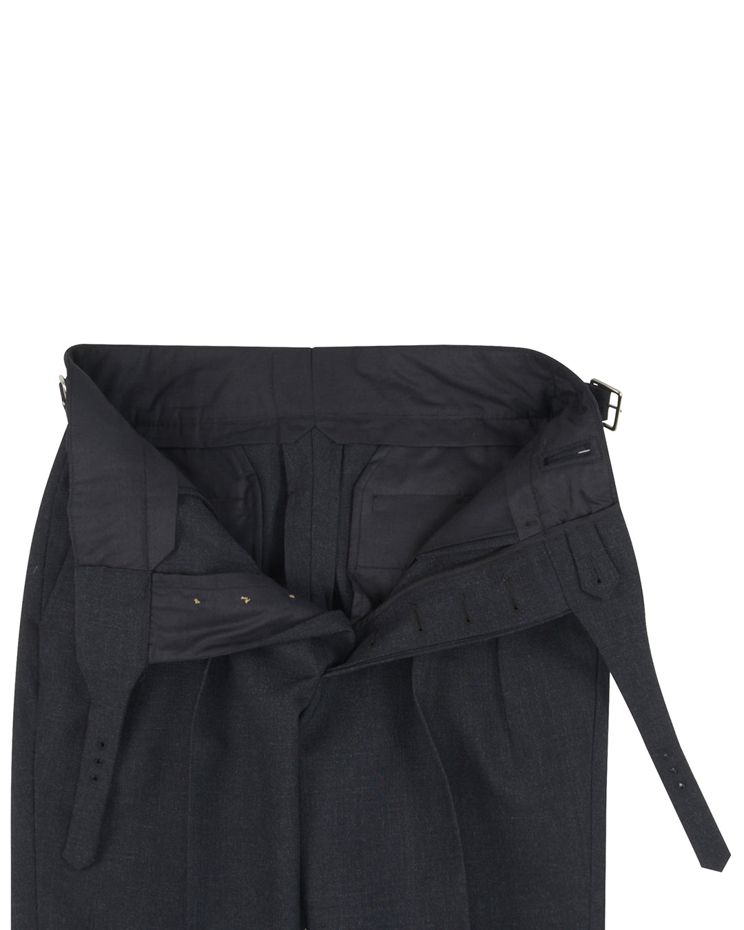 Minnis Fresco III  Pants: 3 Ply Plain Dark Grey