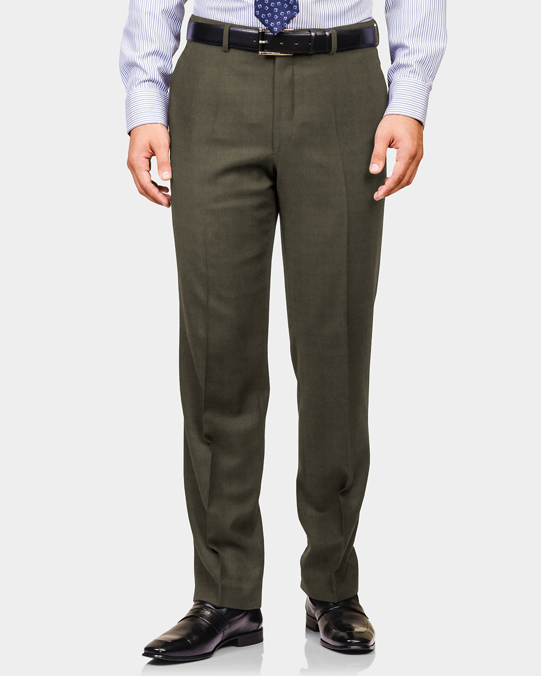 Zegna Olive Drab Cotton
