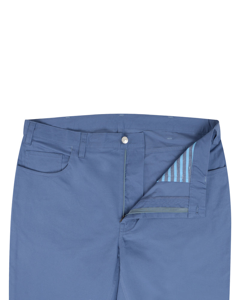 Steel Blue Twill Chino