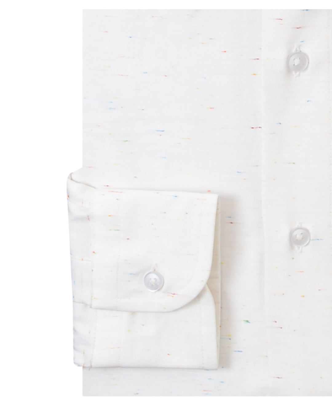 Zambiati White With Multi Color Slubs