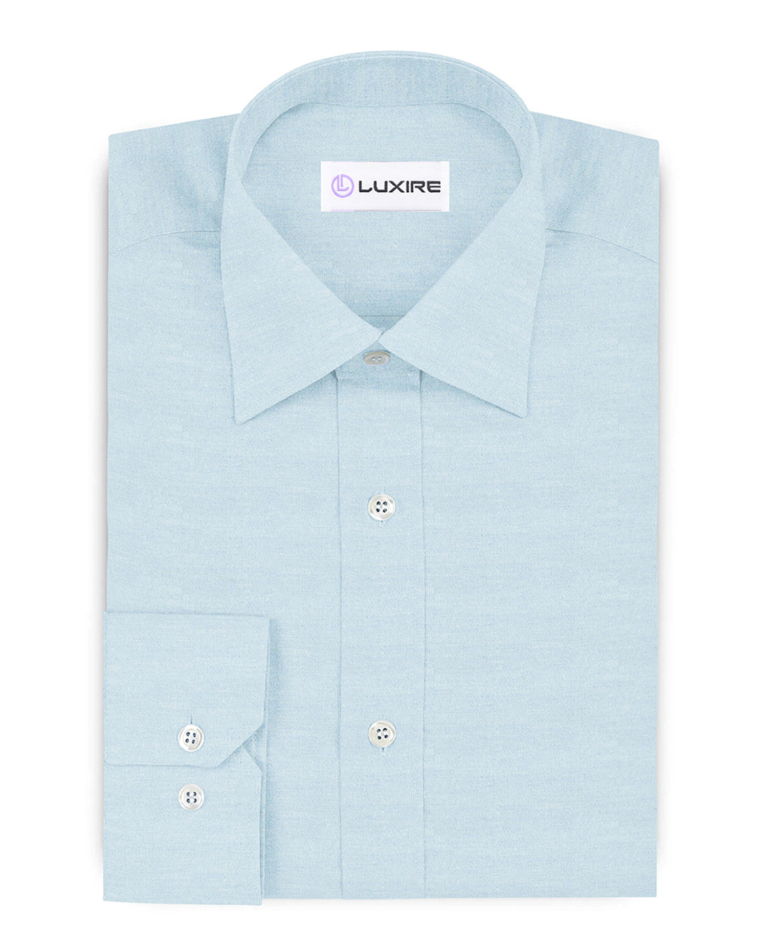 Brushed Arctic Blue Shirt