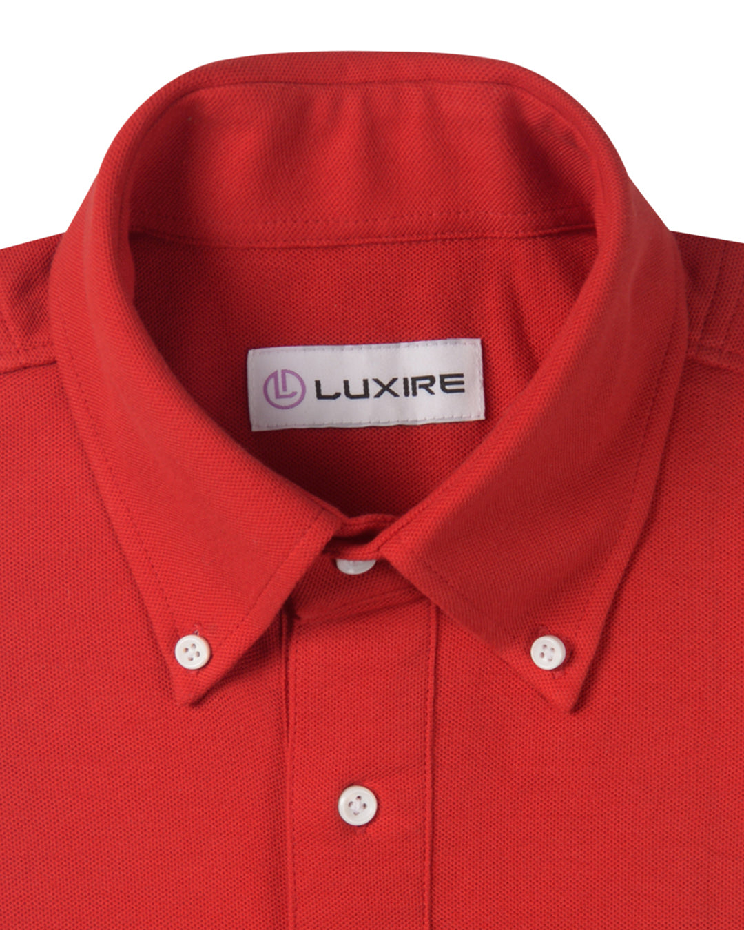 Crimson Coloured Polo T-shirt