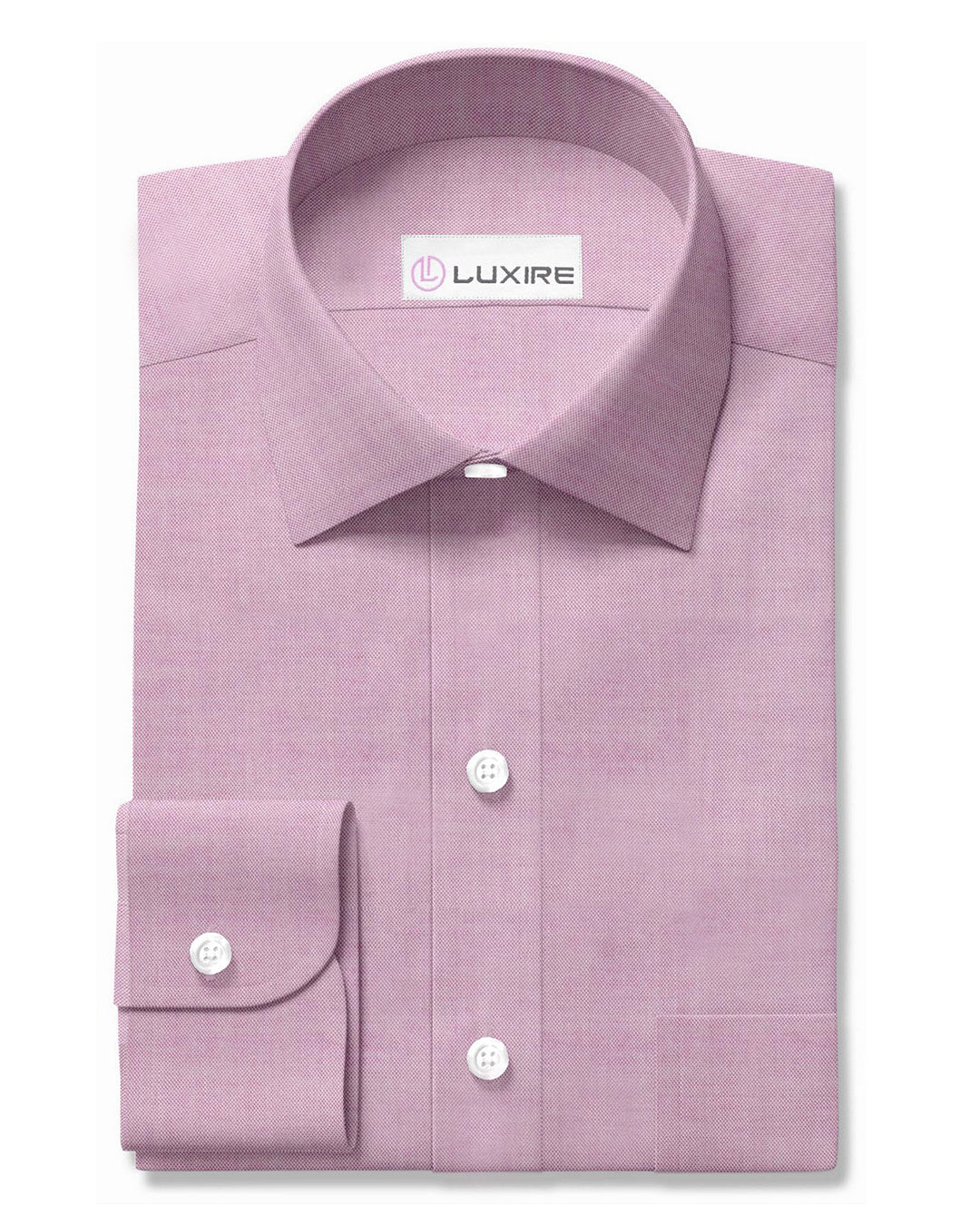 Violet Pink Pinpoint Oxford