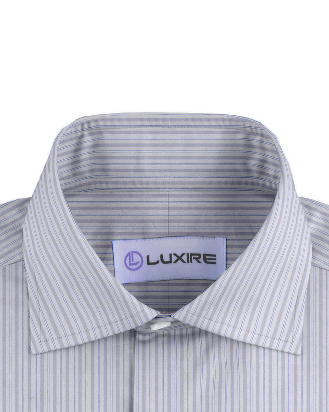 Alumo Grey and Blue Alternate Stripes