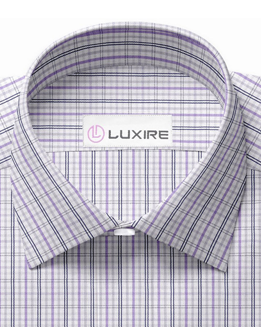 Alumo Navy and Purple Tattersall Checks