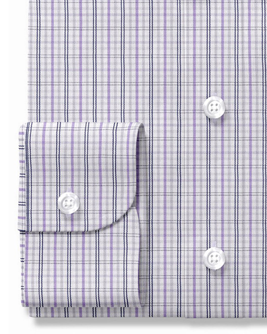 Alumo Navy and Purple Tattersall Checks