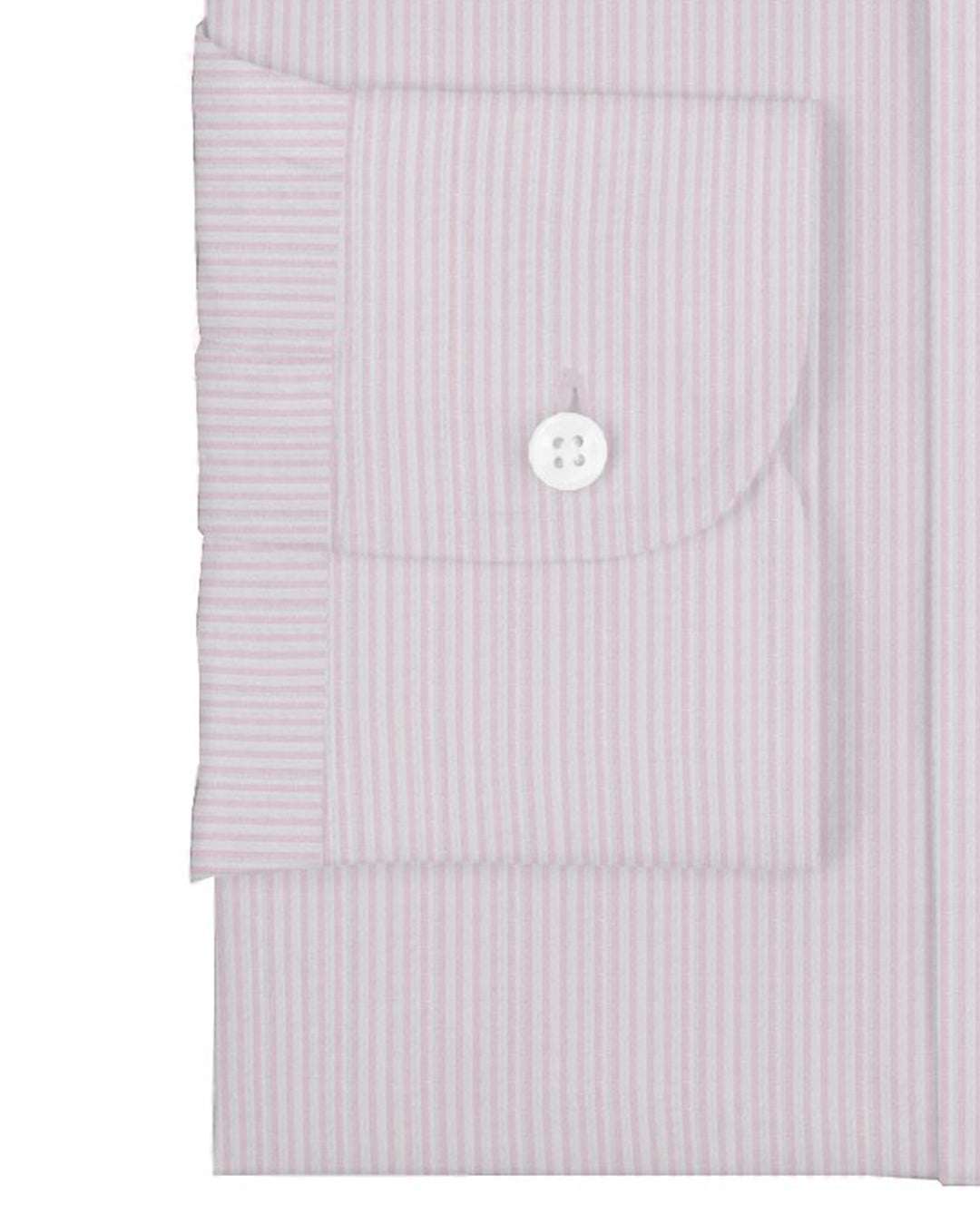 Blush Pink White Candy Stripes Shirt