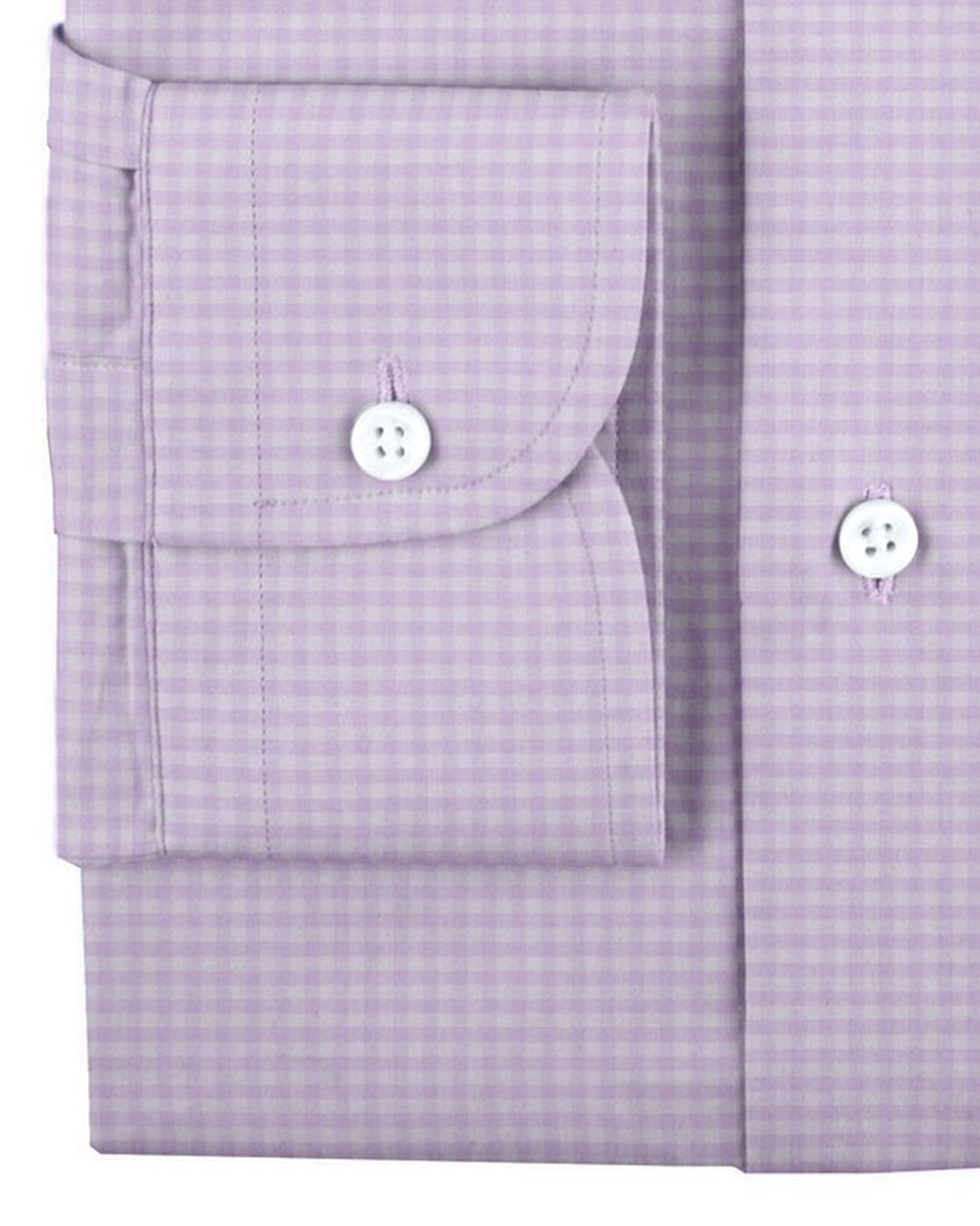 Albini: Light Violaceous Gingham Checks