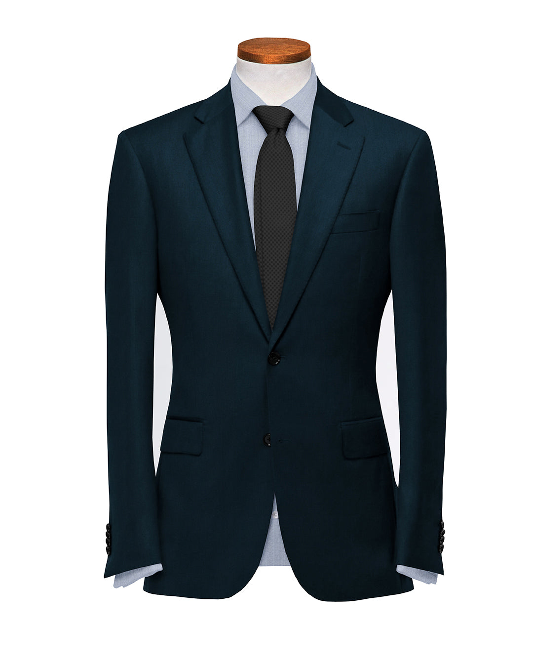 Drago Blue Wool Super 160s Suit